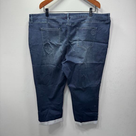 Laurie Felt Plus Jeans sz 28W Girlfriend Fit Reprive Denim NEW #H915 - Picture 8 of 9